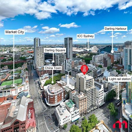 Metawise Sydney Cbd Haymarket Luxe 2Bed Penthouse Aqua Buitenkant foto